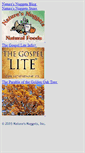 Mobile Screenshot of naturesnuggets.net